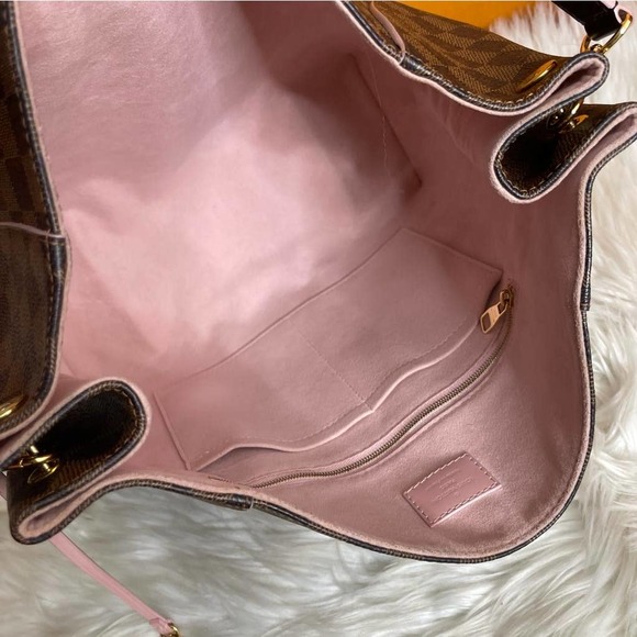 💎✨Authentic✨💎Louis Vuitton Caissa Rose Ballerine Damier Ebene - Picture 13 of 15